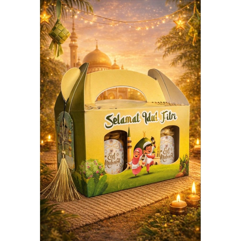 Hampers Lebaran Idul Fitri Camilan Jajan Lebaran