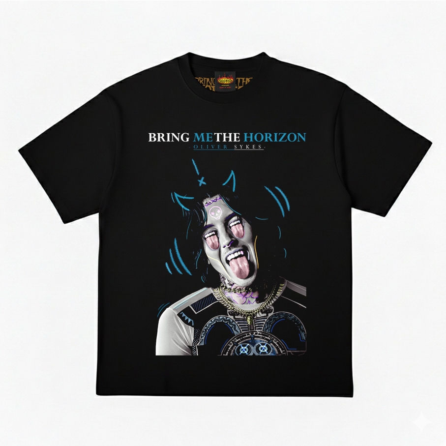Kaos Musik Distro Band BMTH Oliver Sykes