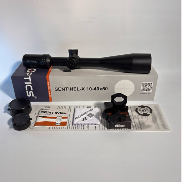 teleskop vector sentinel x 10-40x50 zero stop tube 30