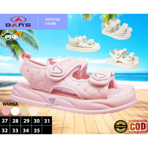 Dans DELSA sandal Tali gunung perekat impor empuk ringan kasual casual anak perempuan cewek original