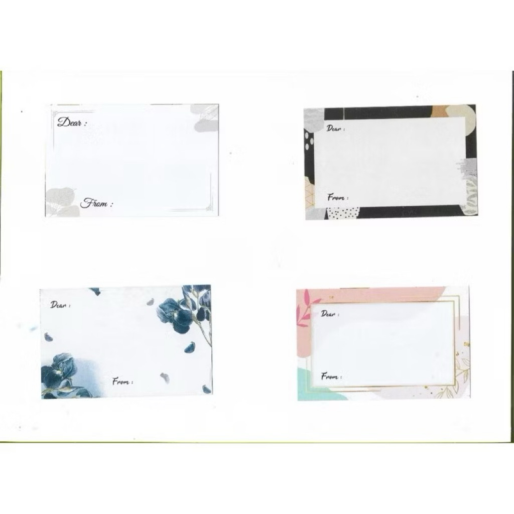 KARTU UCAPAN POLOS - GREETING CARD POLOS - GREETING CARD AESTHETIC - GIFT CARD