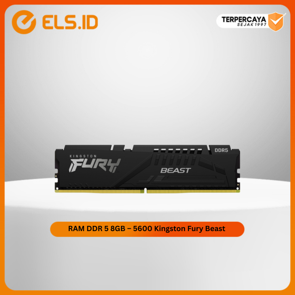 RAM DDR 5 8GB – 5600 Kingston Fury Beast Single