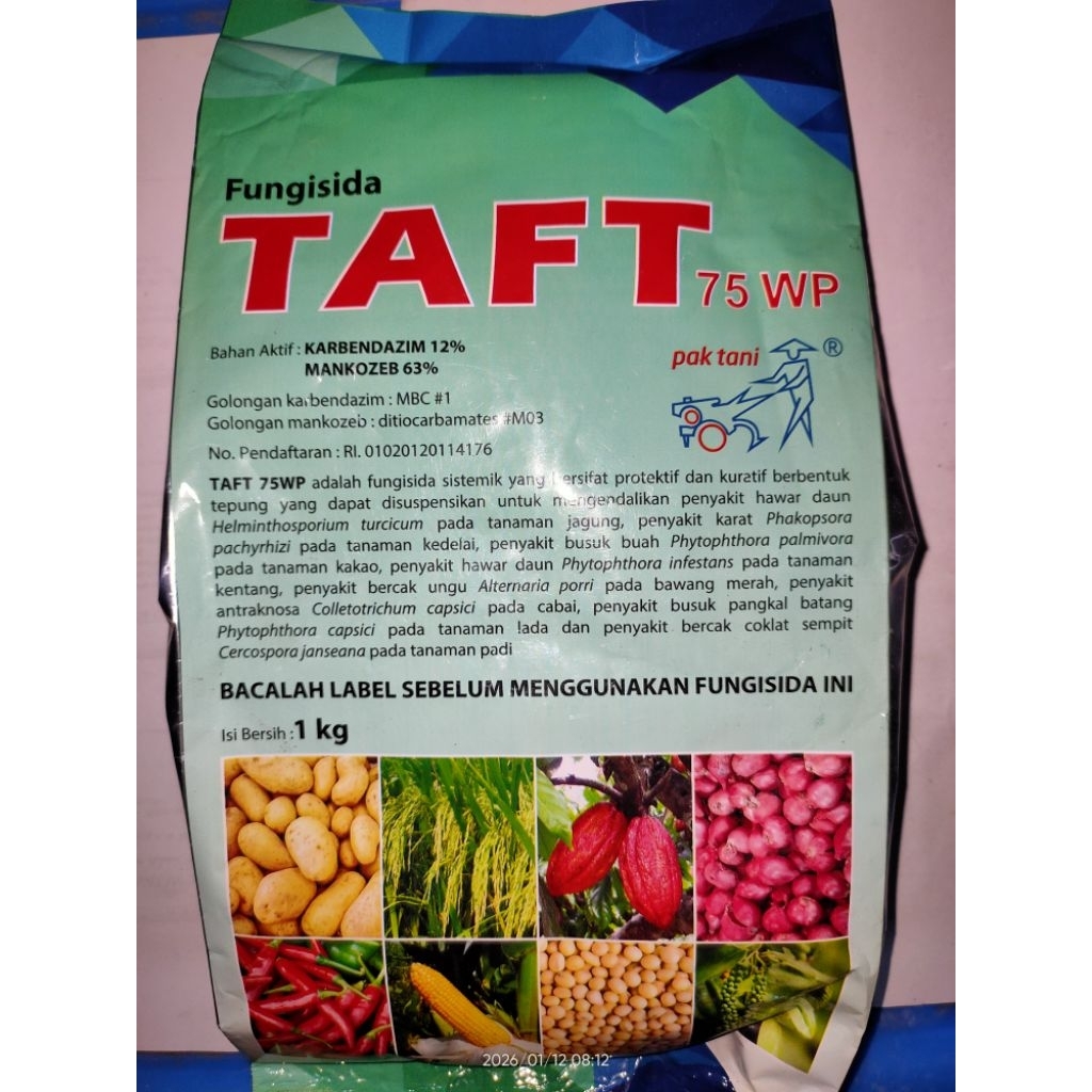 fungisida taft 75wp 1kg