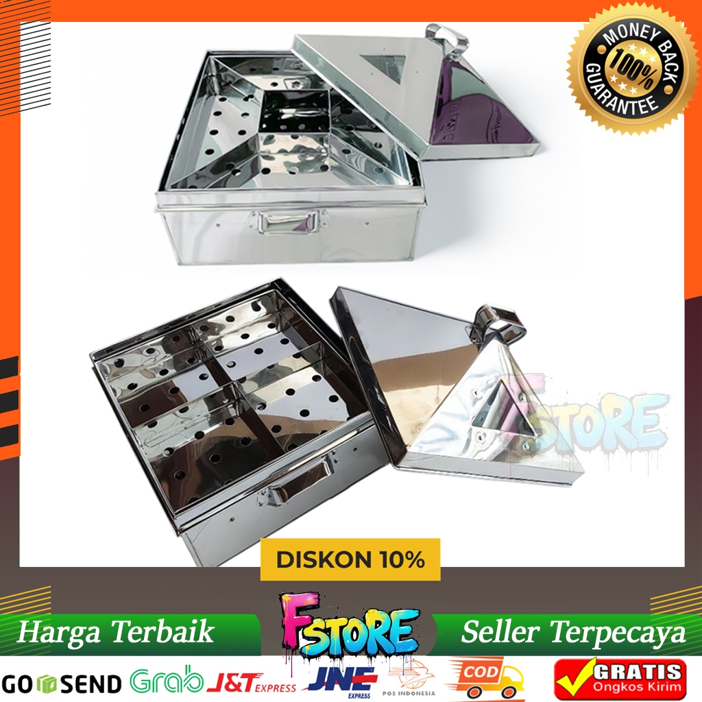 Kukusan Klakat Sekat Dandang Kukus Stainless Serbaguna