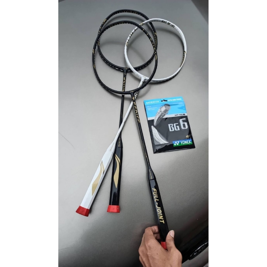 Raket Badminton Lining T-series Original 6UG3 38Lbs