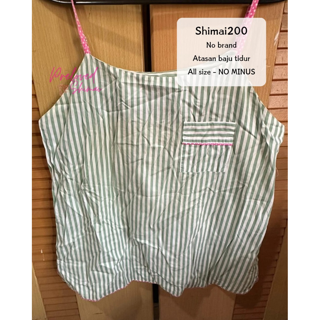preloved baju tidur