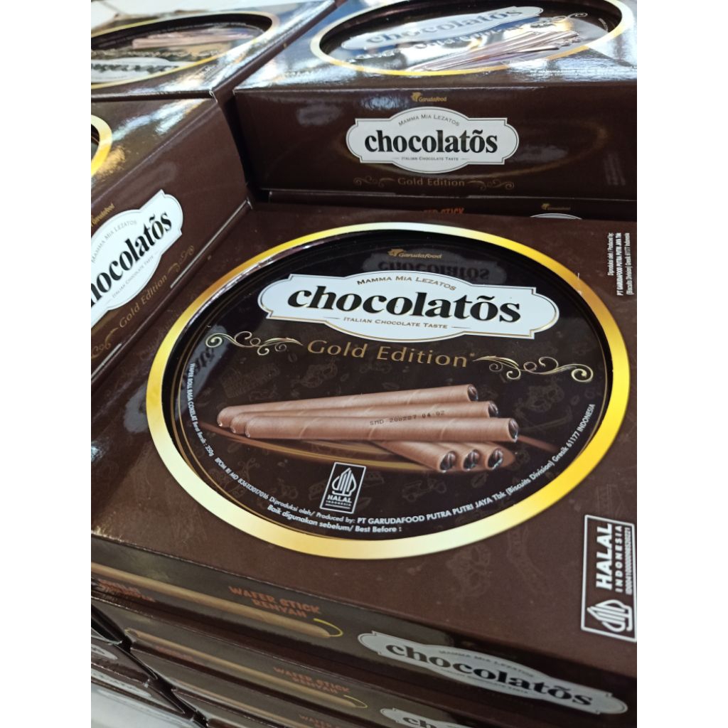 Gery chocolatos gold edition kaleng 350g