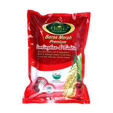 [SDW] pekanbaru/HOTEL Beras Merah Organik 2kg Diet Tinggi Fiber Minim Pemrosesan Bibit Terbaik