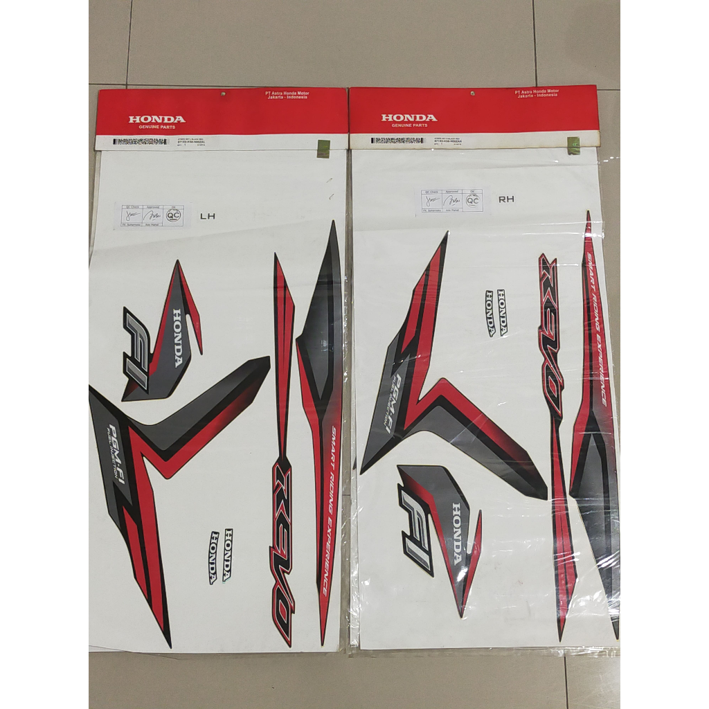 STRIPING HONDA REVO 871X0K58N00ZAR 100% ORIGINAL