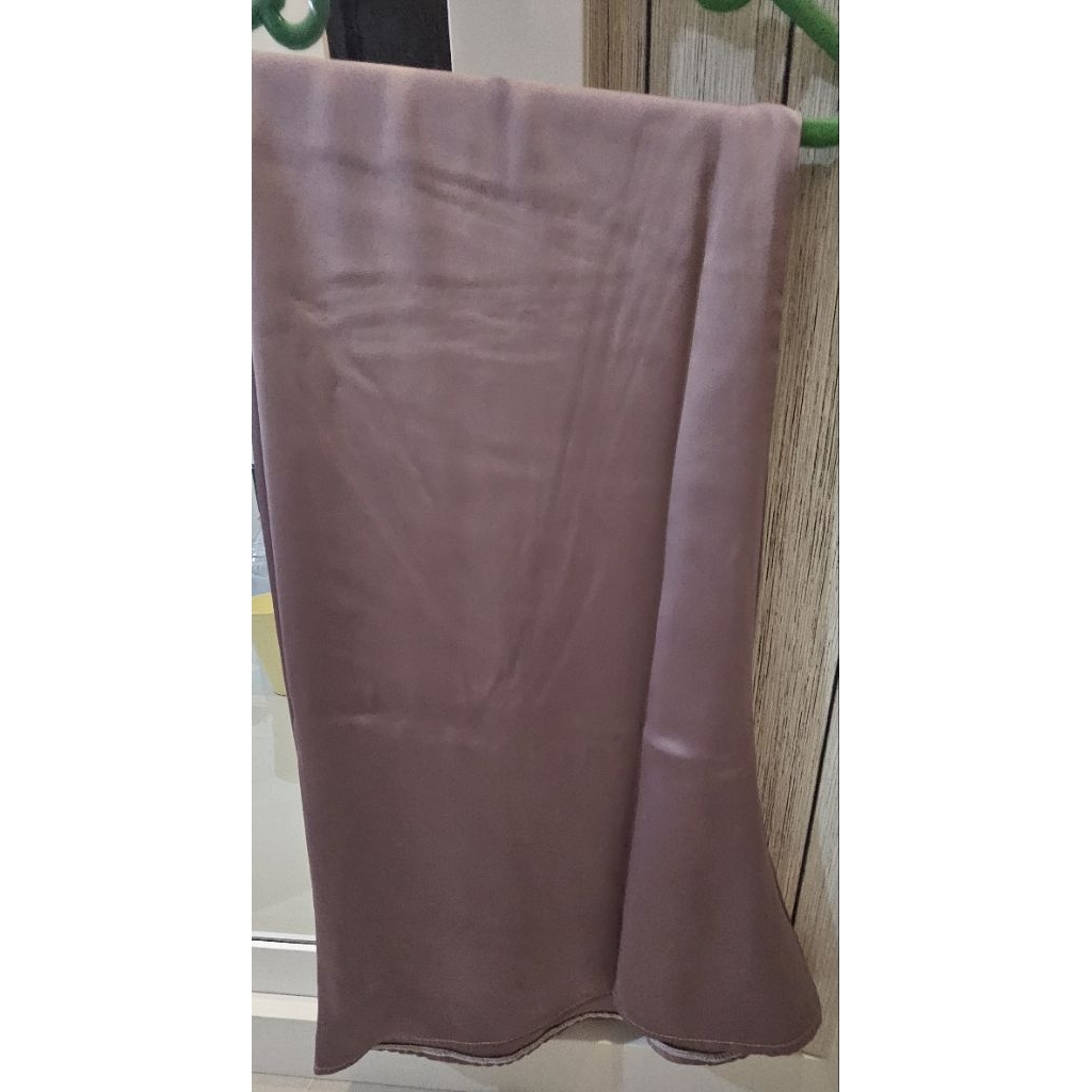 Long Silk Skirt Pink - Preloved