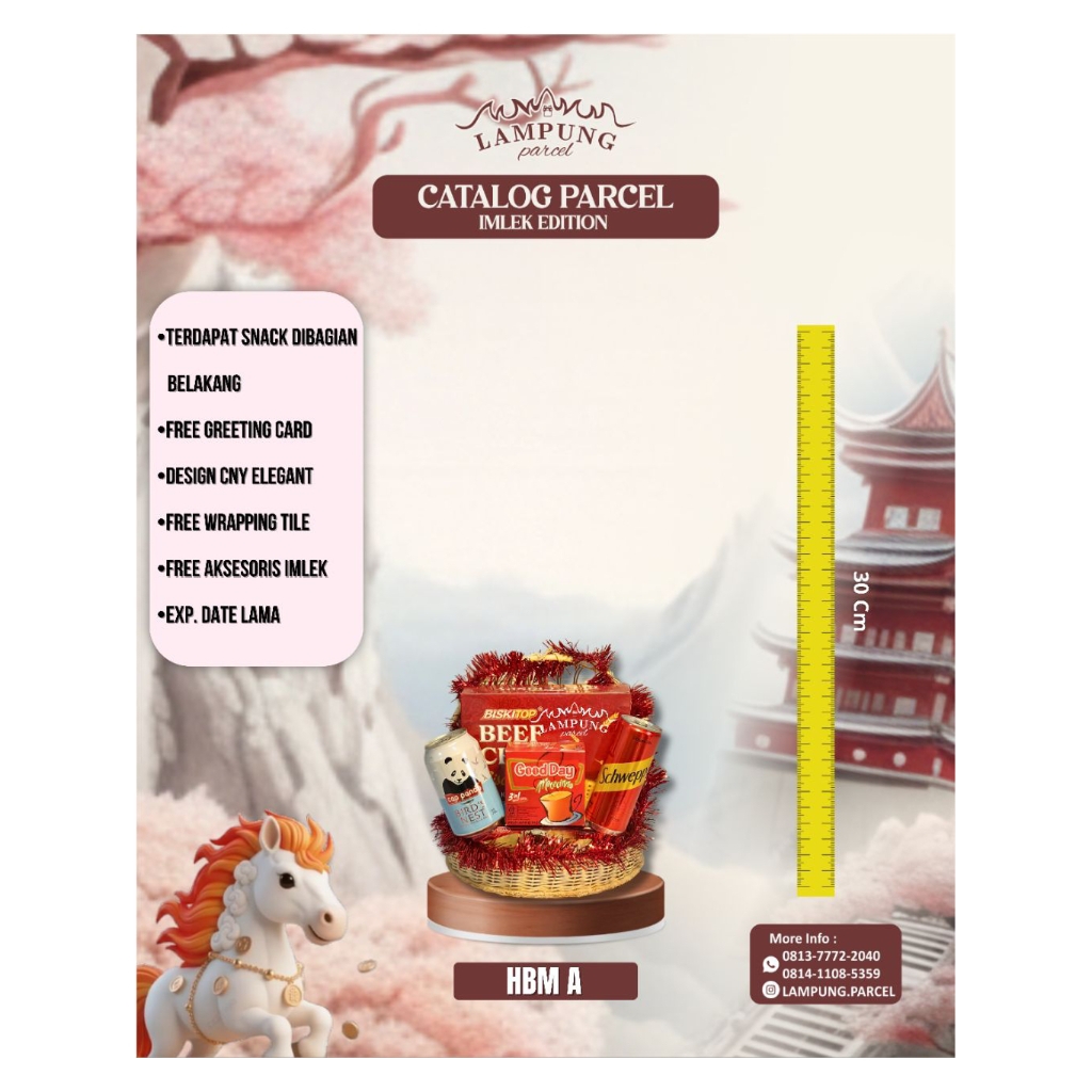 PARCEL / HAMPERS MAKANAN EKONOMIS IMLEK 2026 LAMPUNG