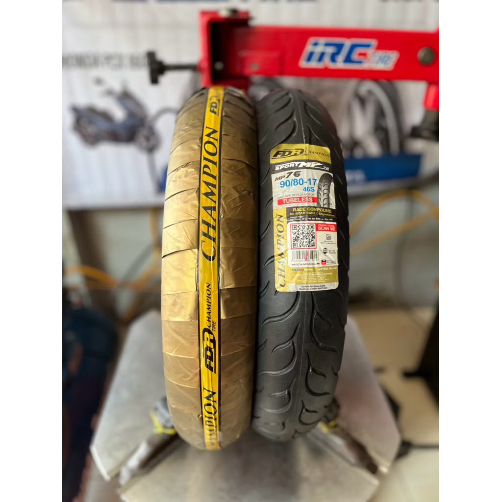 Ban FDR TL Racing Sport MP 76 Motor Matic dan bebek mp76 Ban luar racing Soft compound