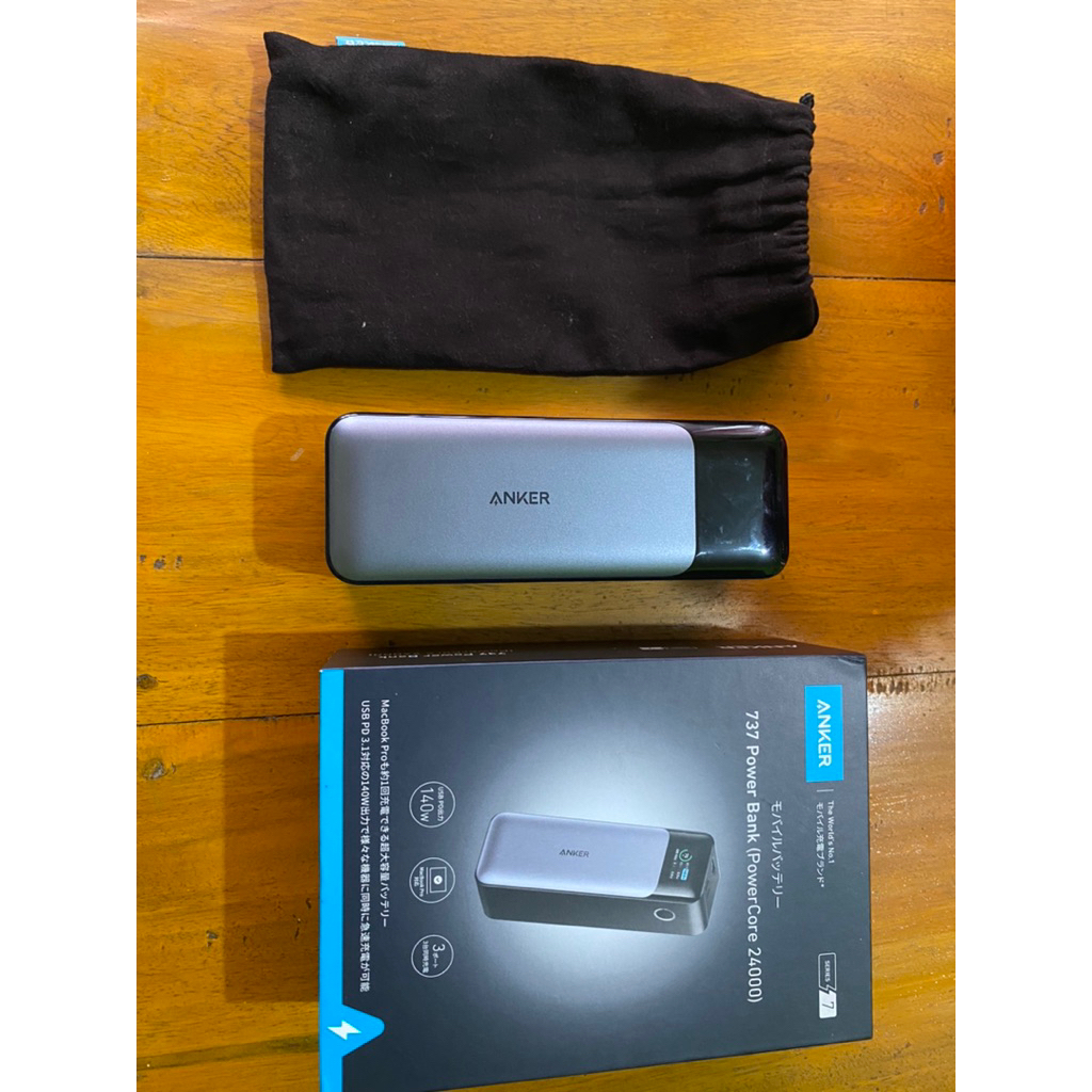 powerbank anker 737 24000mAh Second ada minus