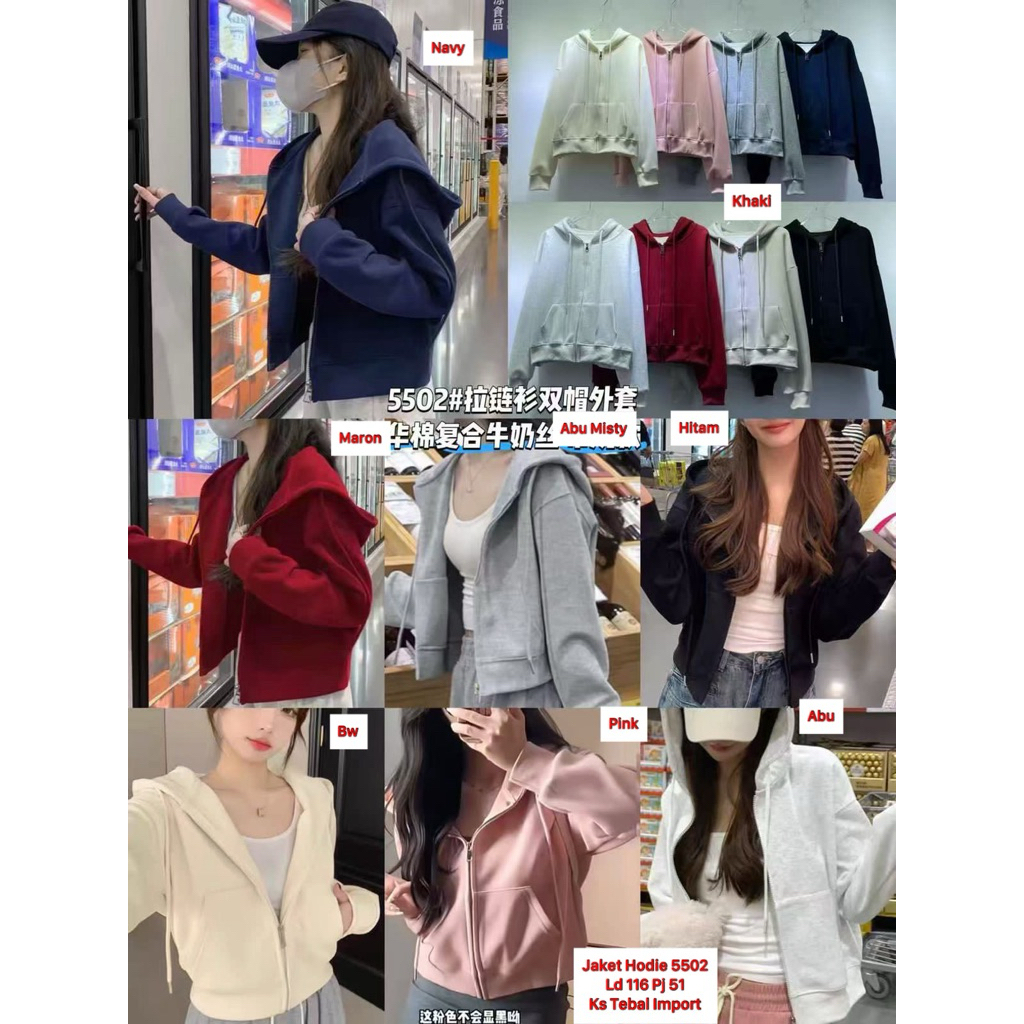 jaket wanita import premium