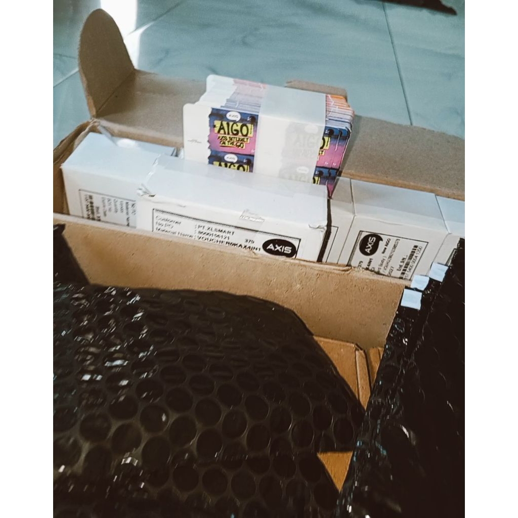 kartu Voucher kosongan Axis nasional(COD)