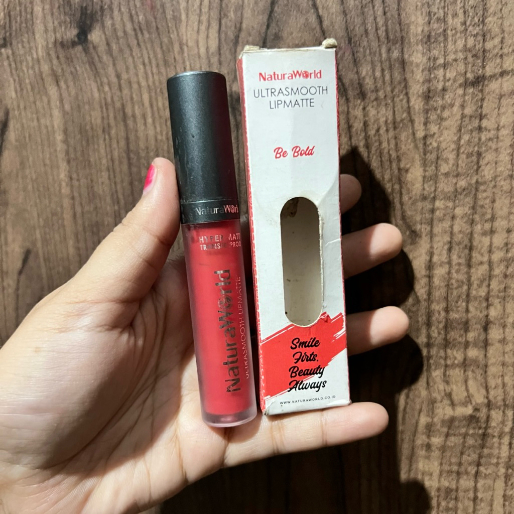 (NEW) NATURA WORLD LIPCREAM LIPMATTE
