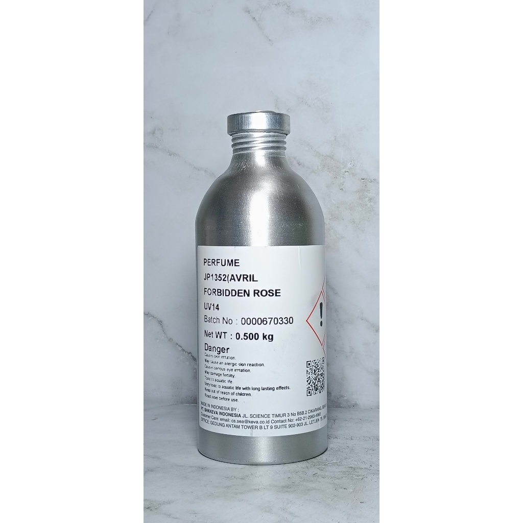 ( 500GR SEGEL ) AVRIL FORB1D3N By Keva Searah Aroma AVR1L ROSE FORBIDEN 500 GRAM KEVA 100% Bibit Par