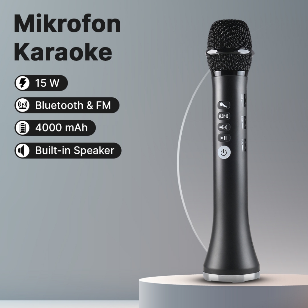 Mikrofon Mic Microphone Wireless Bluetooth Speaker