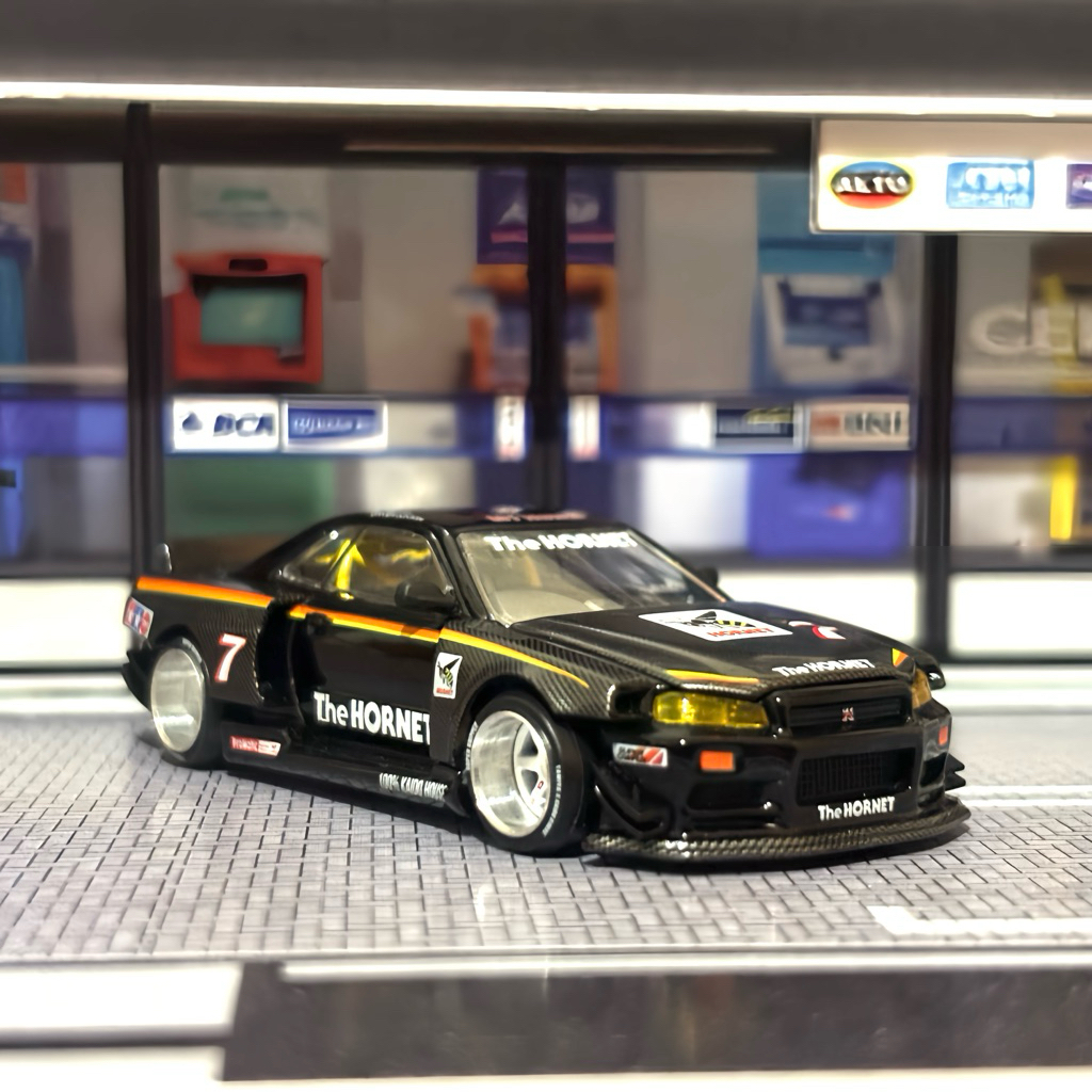 Mini GT x Kaido House R34 Tamiya Hornet (Unsealed)