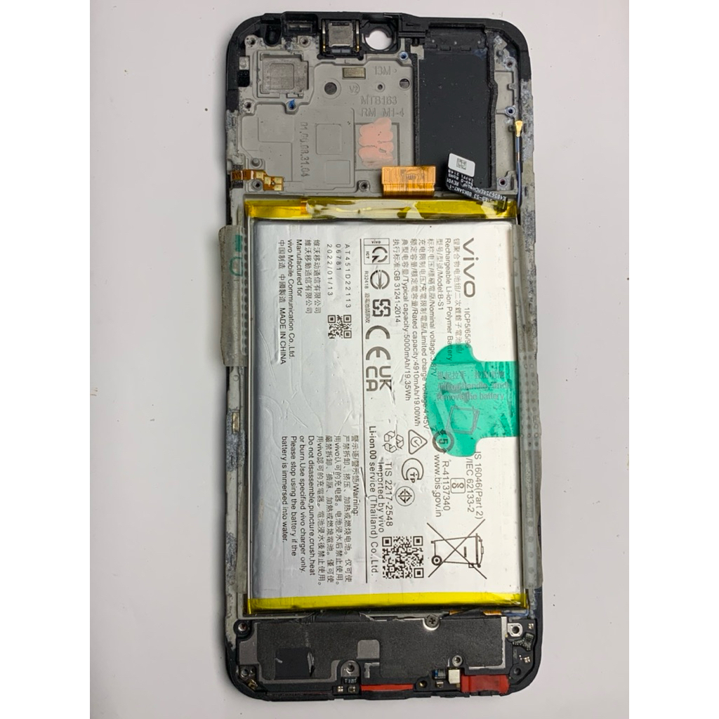 Frame+Battrei+papan cas fullset // Vivo Y21/s (Ori Copotan)