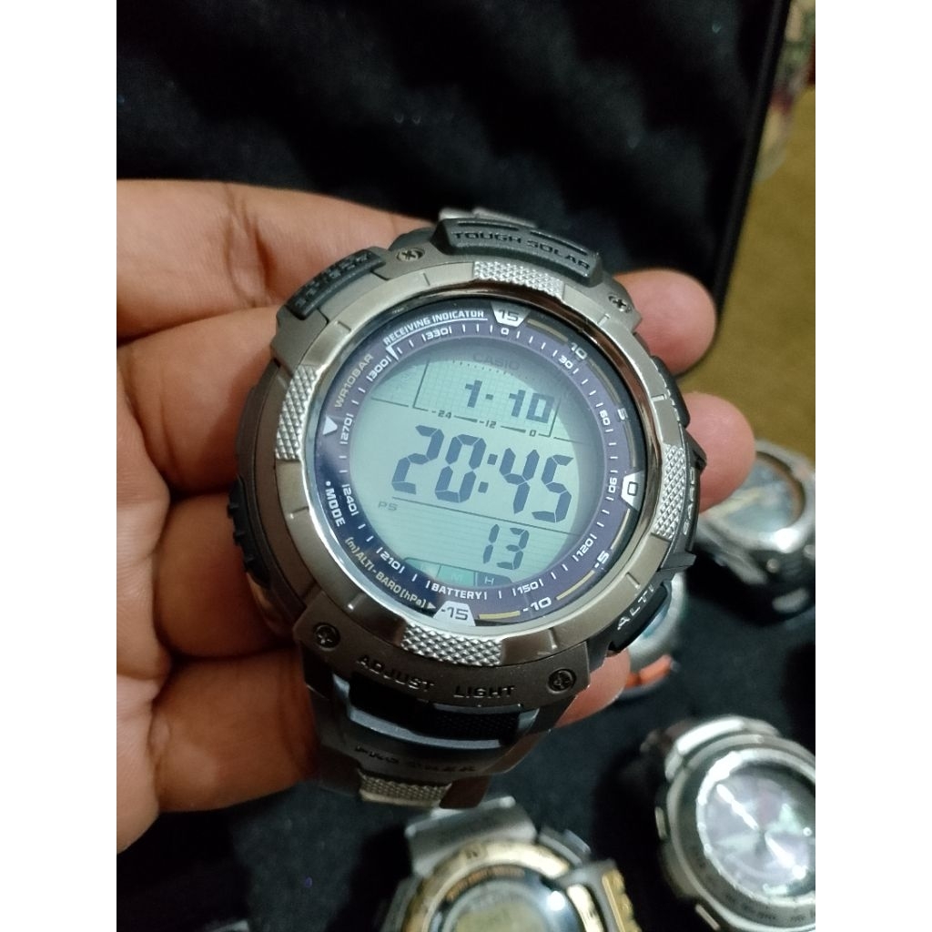 Casio Protrek PRW 1000J Titanium Triple Sensor Vintage Original Second