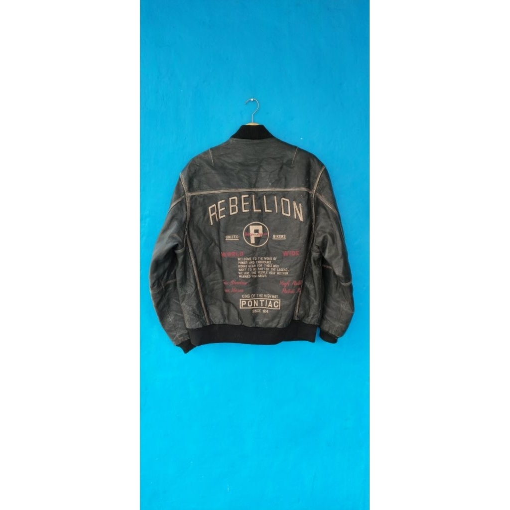 Vintage Rebellion Leather Jacket