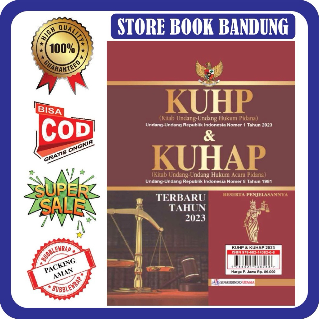 Buku KUHP DAN KUHAP Terbaru