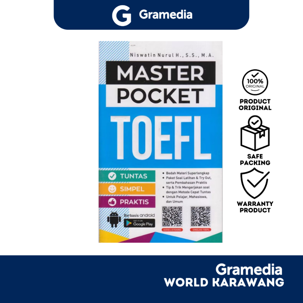 Gramedia Karawang - Master Pocket TOEFL