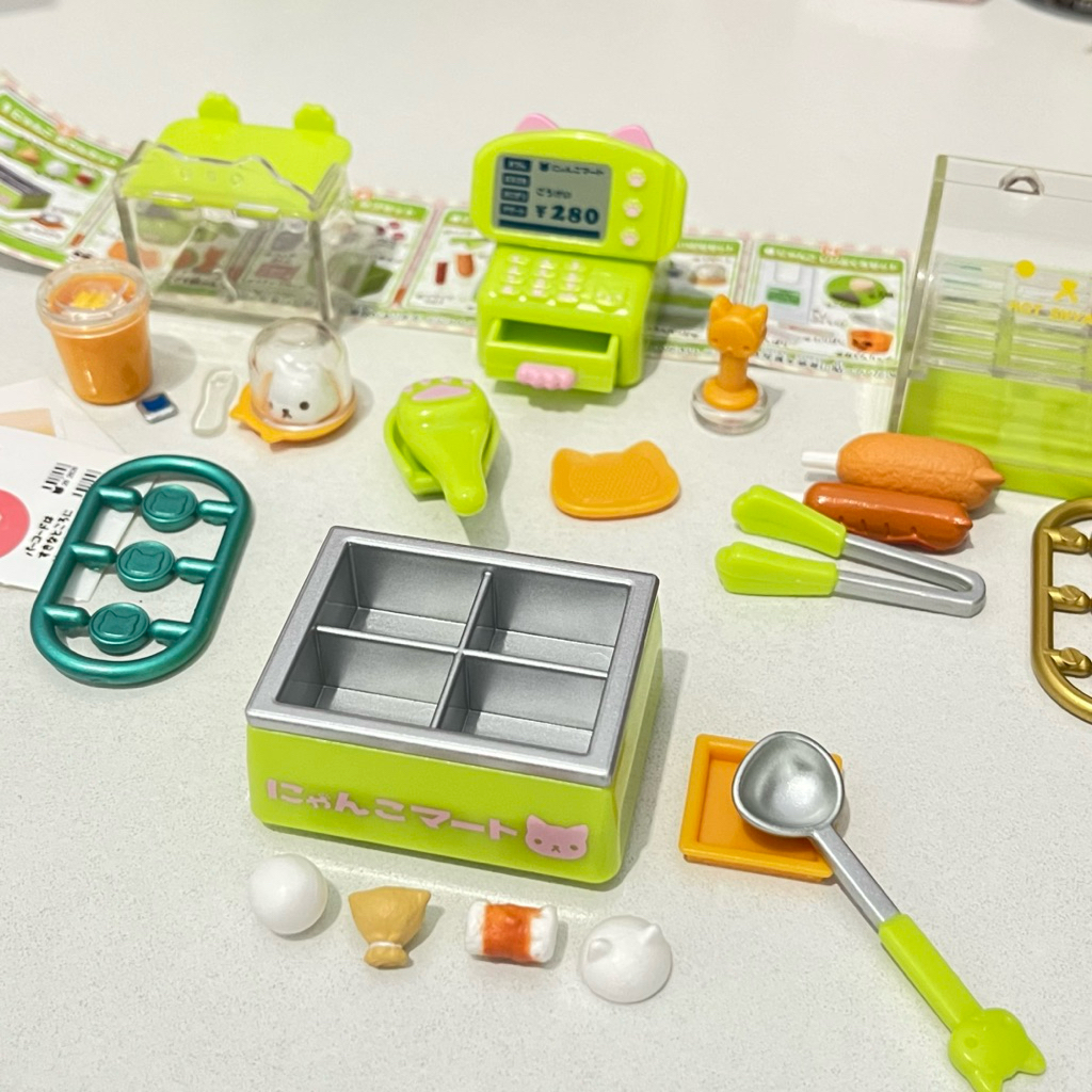 miniatur nyanko mart trinkets nyanko mart miniatur makanan