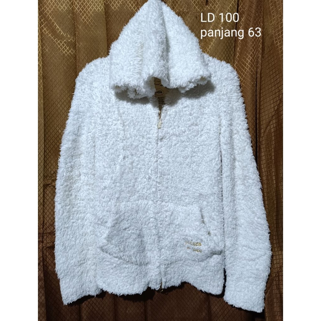 jaket wanita sherpa bulu jaket bulu putih jaket winter bulu putih jaket bulu sherpa hoodie zipper bu