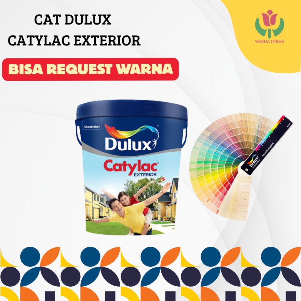 DULUX CATYLAC EXTERIOR 5 KG - CAT KHUSUS EXTERIOR