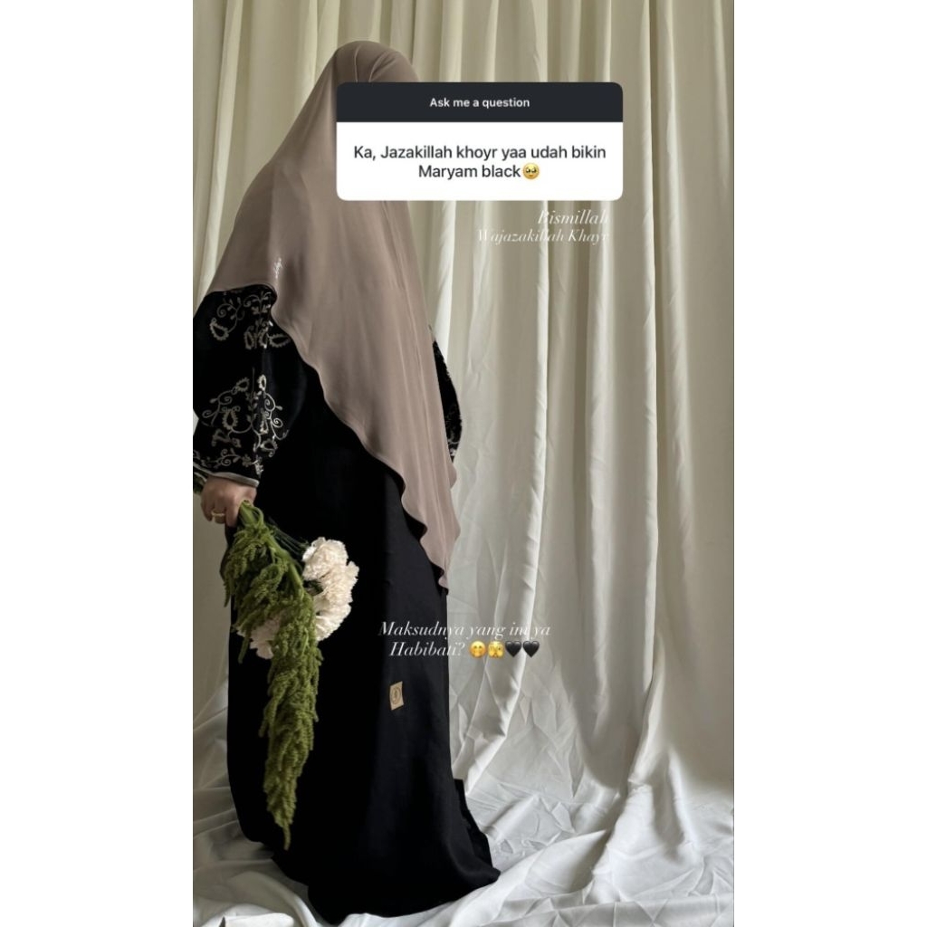 NWT Aafiya | Maryam Abaya | Anasy Abaya