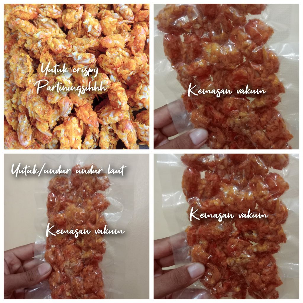 Yutuk original seafood (undur -undur).