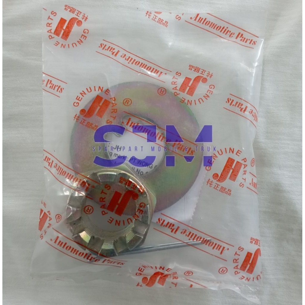 MUR AS RODA DEPAN NUT AXLE KIT PS100 PS120 CANTER