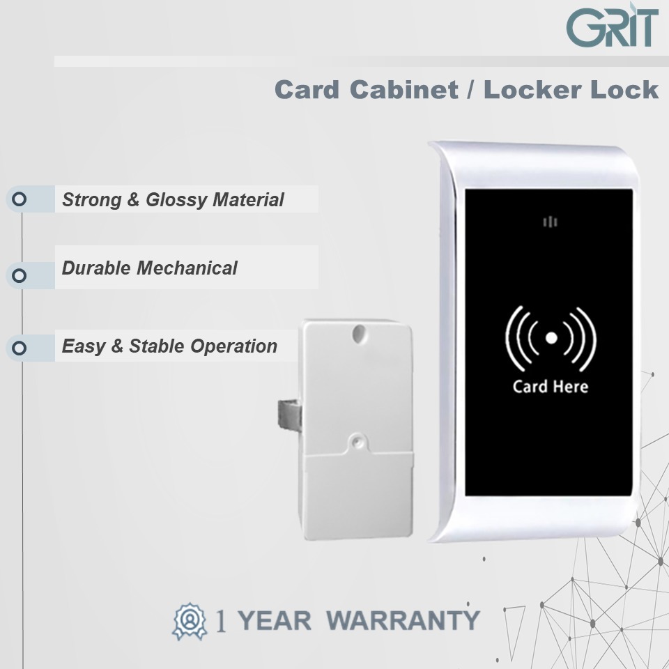 Locker Lock RFID Card Electronic - Kunci Loker Elektronik  Digital AC 10-07
