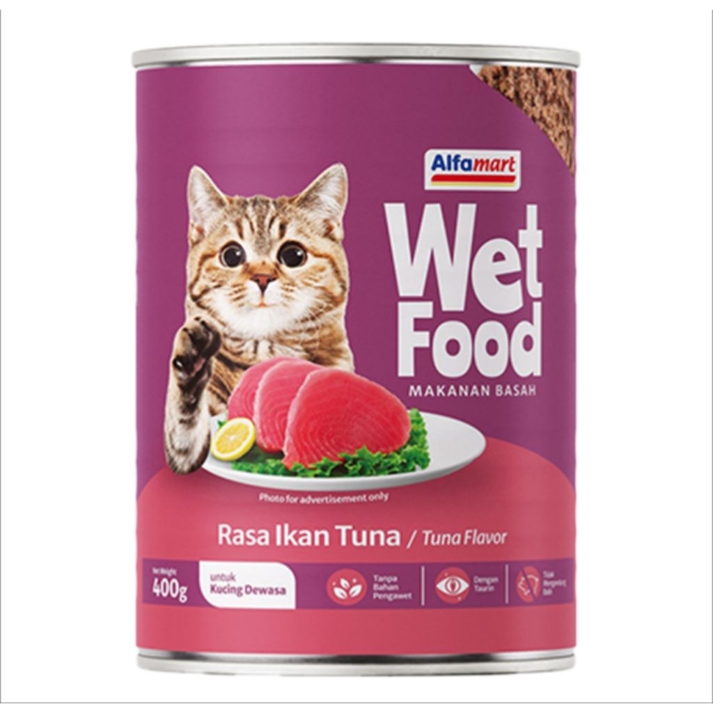 Alfamart Makanan Kucing Adult Basah Tuna 400 g