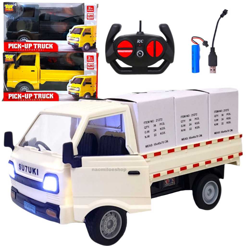 Sochi telolet RC Pick up truck RC  CARRY LOSBAK mainan mobil pick up RC CARRY PICK UP TELOLET  warna