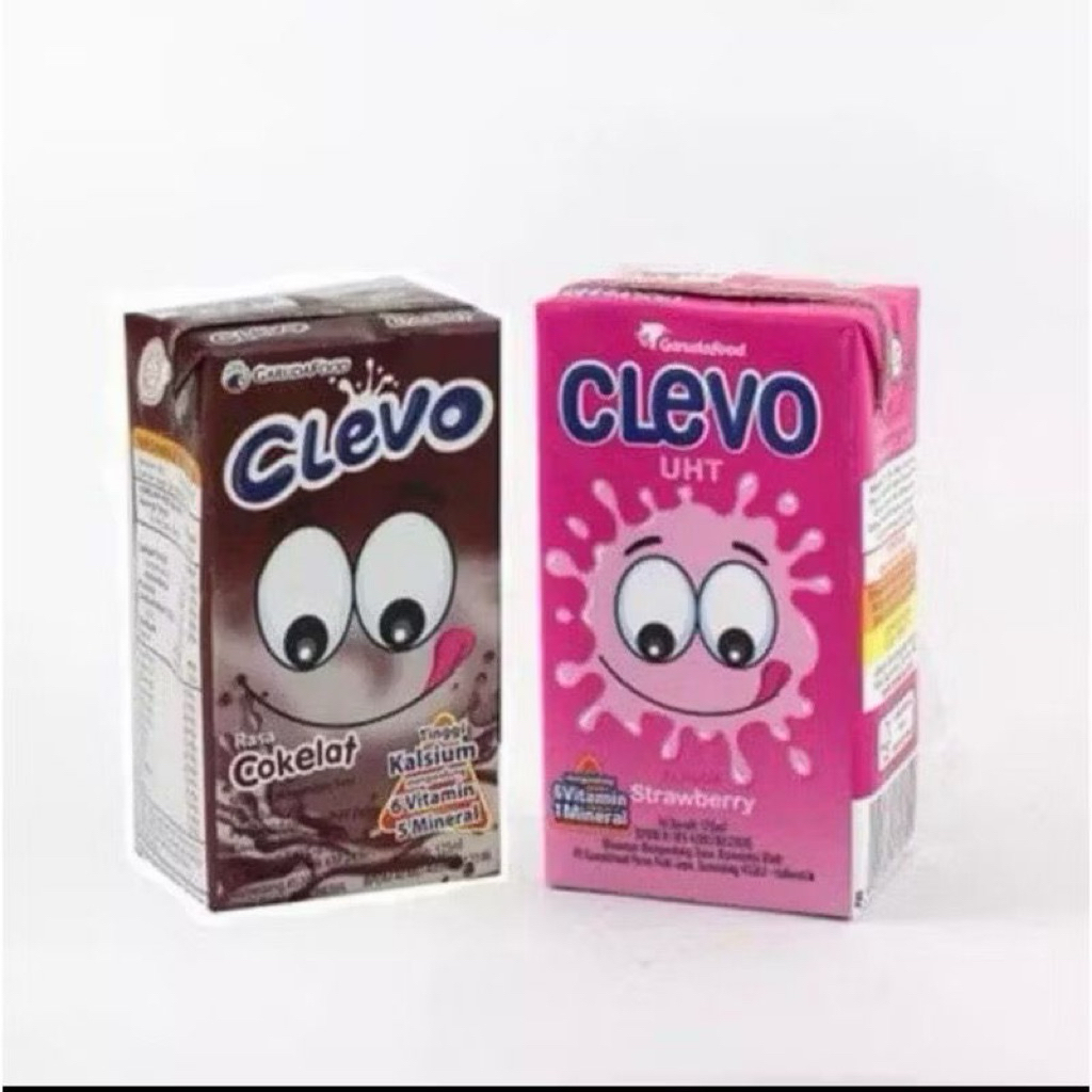 1 Dus Clevo UHT 125 ml isi 40 pcs