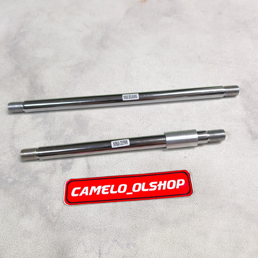 As Roda Depan Belakang Ninja R/RR/SS Stainless / As Roda Only Ninja