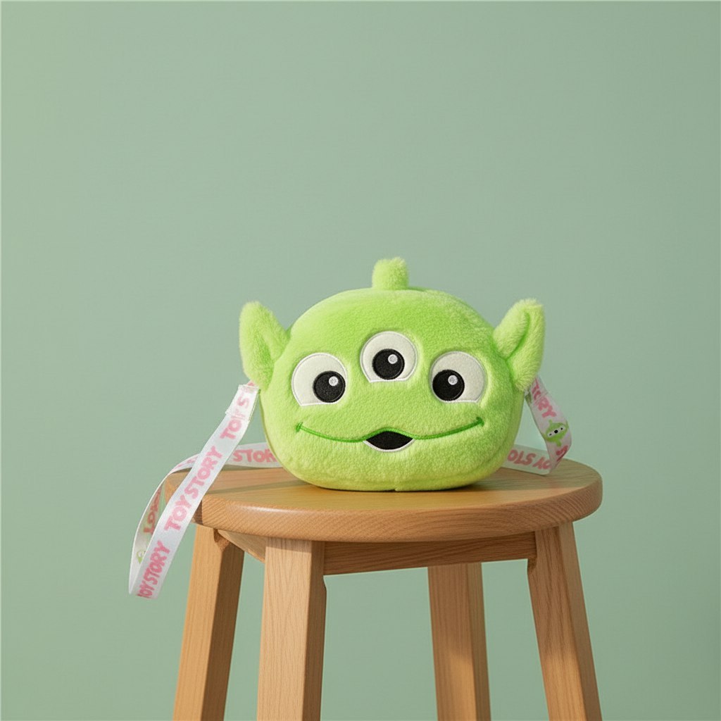 BA2330 BA2333 [SALE] Tas selempang boneka hello kitty tigger little green man tas bahu boneka berbul