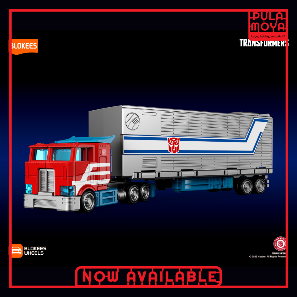 [NEW READY STOCK] Blokees Wheels Transformers CT01 Optimus Prime Truck Trailer - Diecast - Pulamoya 