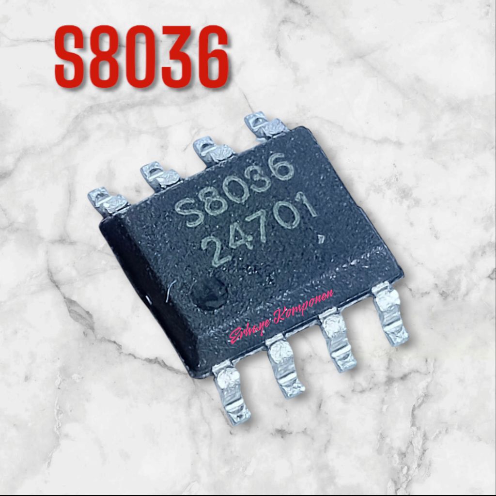 IC S8036 STI8036 IC polaritas