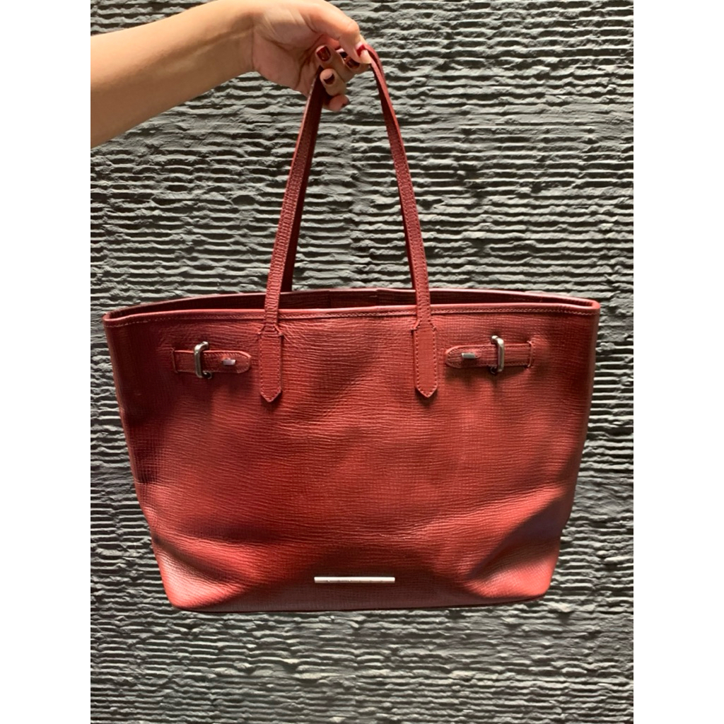 marron carlyn tote preloved