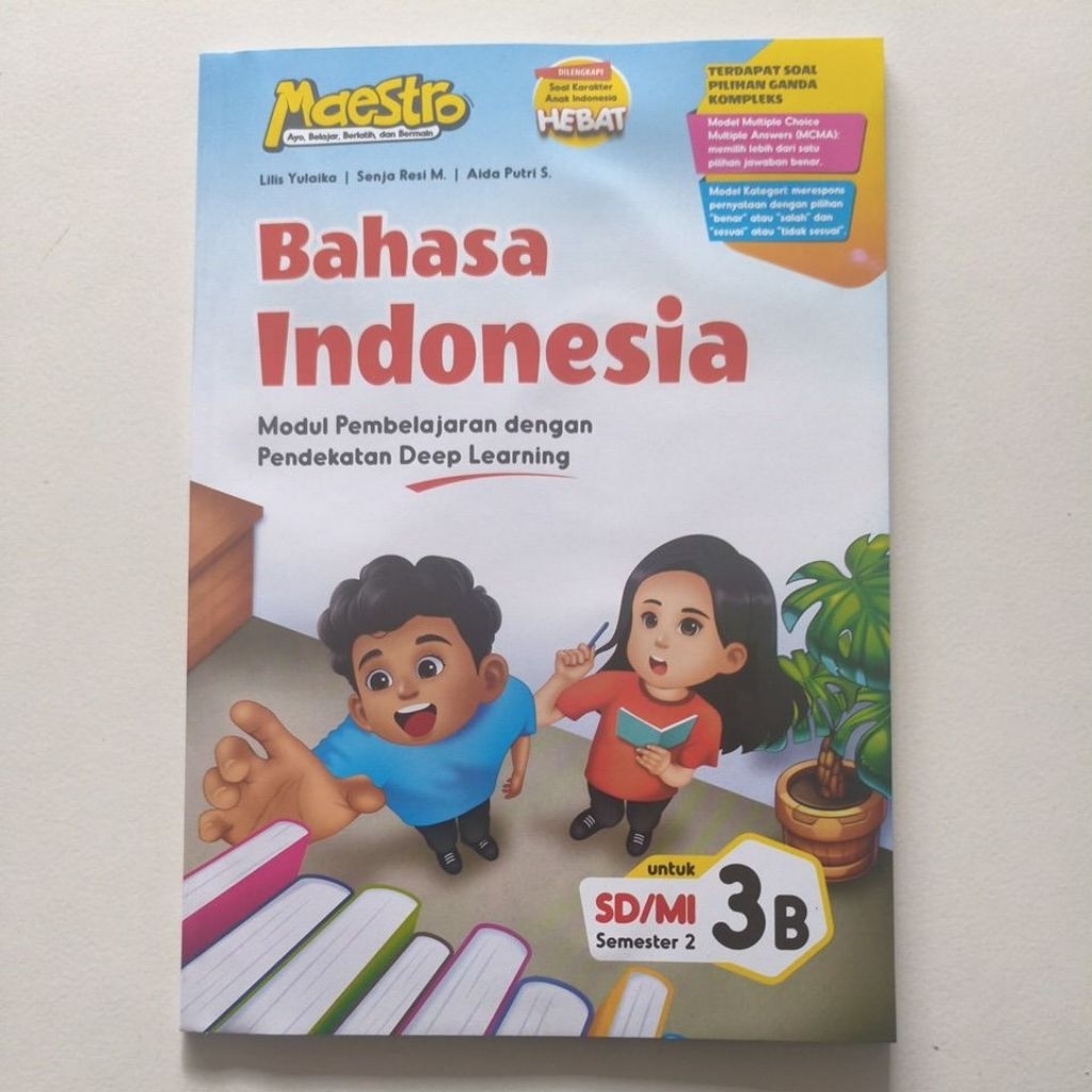 Lks Maestro Kurikulum Merdeka Bahasa Indonesia Kelas 3B Sd/Mi Semester 2