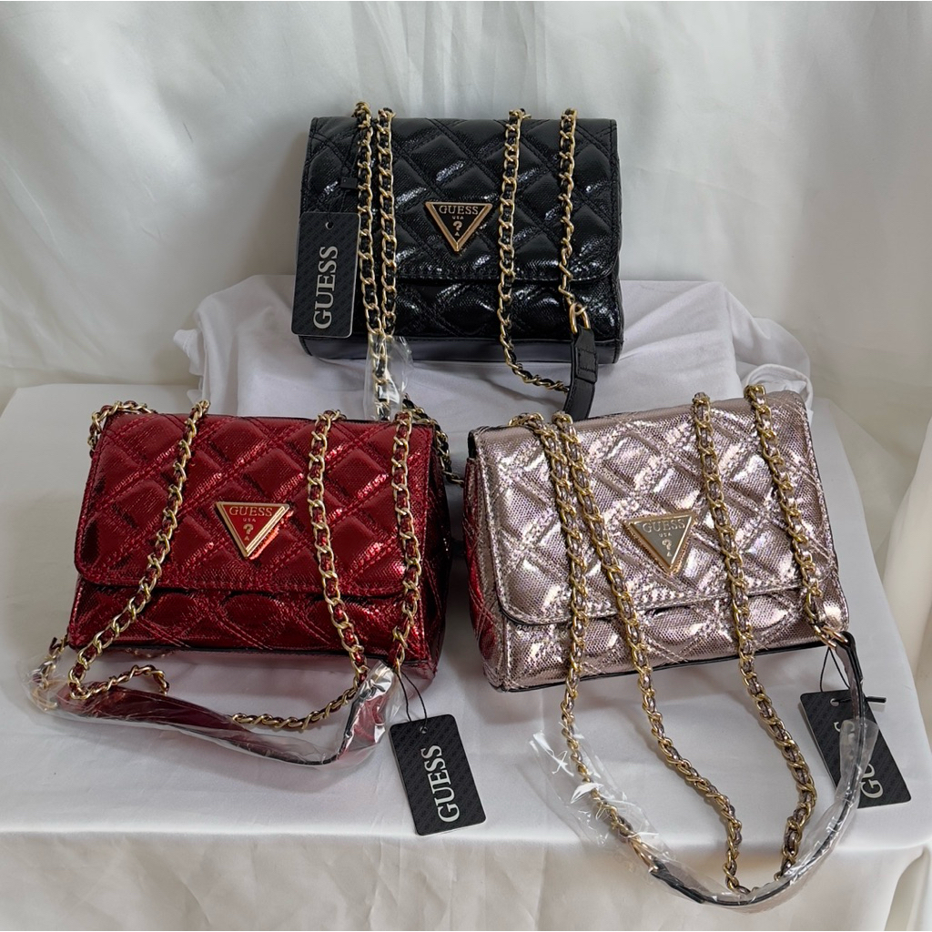 Guess Giully Mini Convertible Bag-Slingbag Import