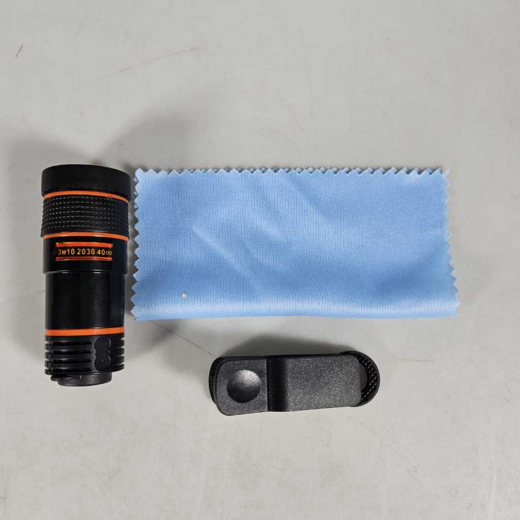 Lensa Telephoto Smartphone Telescopic Lens Anti Glare 8X