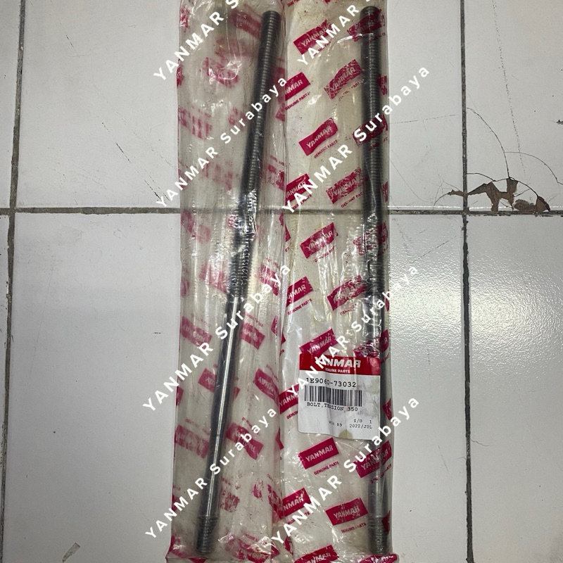 Bolt tension 350 / Baut setelan roda Yanmar AW70/82 YH850.1E9060-73032 / Baut setelan tapak itik