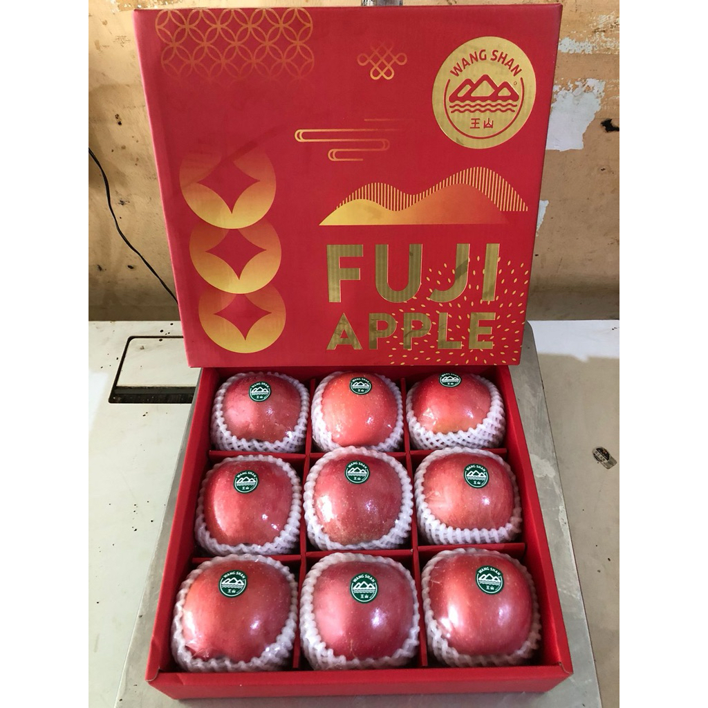 Apel Fuji Wangshan Gift Pack Imlek