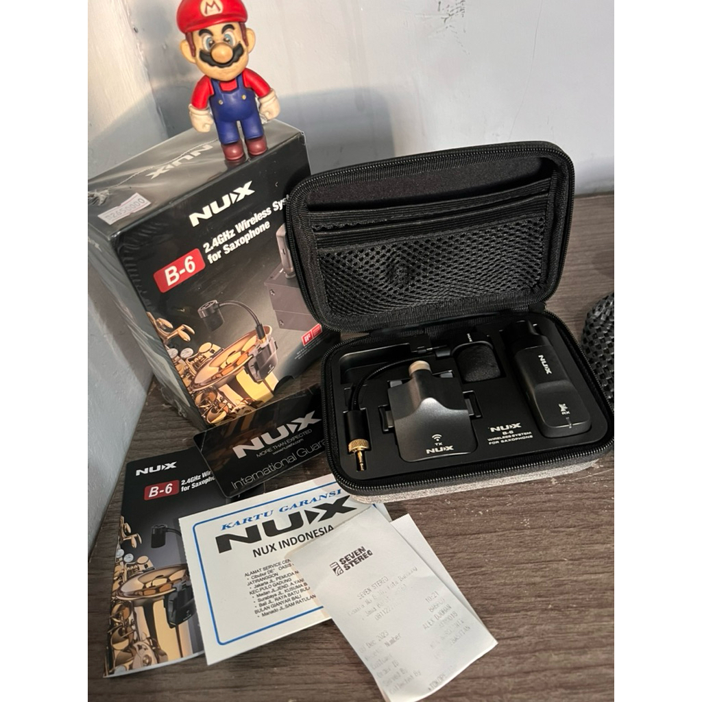 mic wirelles nux saxophone