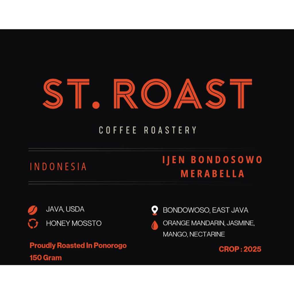 Ijen Bondowoso Merabella Java, Usda Honey Mossto